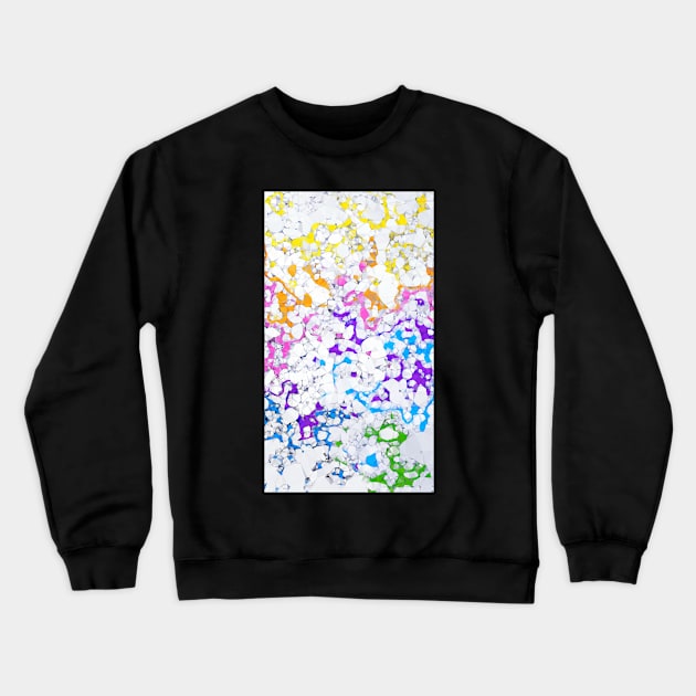 Hues and Geometry Crewneck Sweatshirt by LaurenPatrick